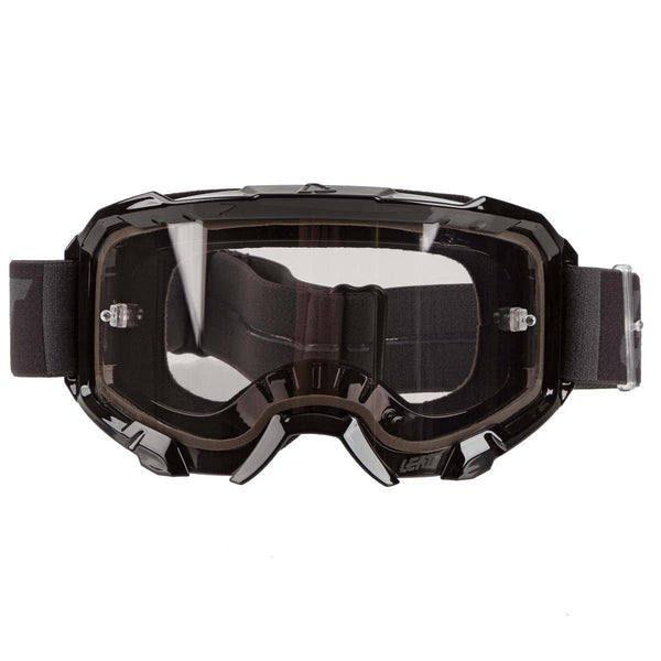 LEATT GOGGLE VELOCITY 4.5 BLACK LIGHT GREY 58%