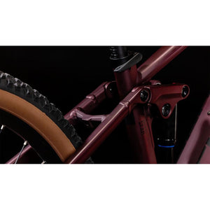 CUBE  STEREO HYBRID 120 ONE 750 RUBYRED ' N ' BLACK