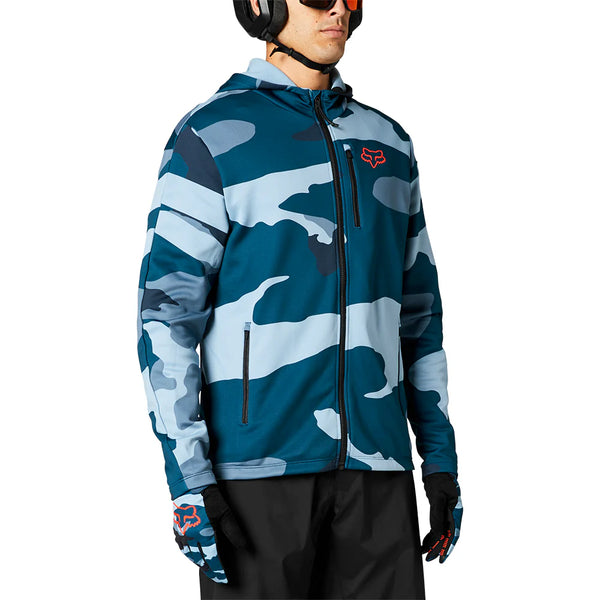 FOX RANGER TECH FLEECE JACKET BLUE CAMO