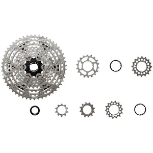 SHIMANO DEORE CS-M6200 CASSETTA - HYPERGLIDE+ | MICRO SPLINE | 12 VELOCITÀ - 10-51 DENTI