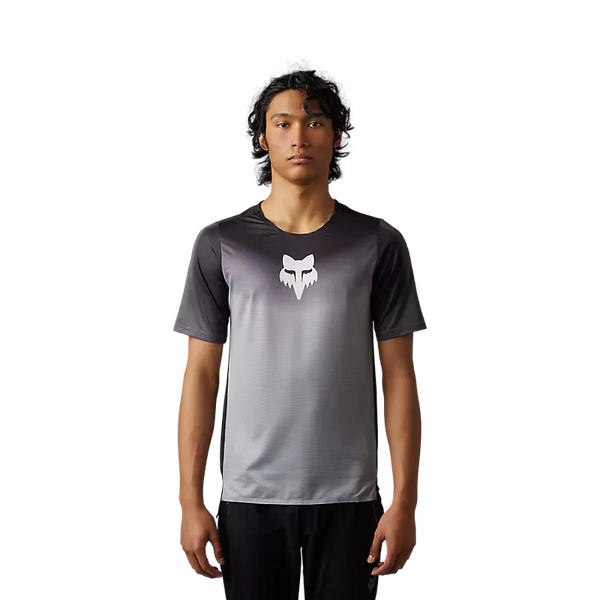 FOX FLEXAIR SS JERSEY NOVAH - STEEL GREY