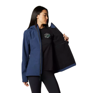 FOX PIT SOFTSHELL JACKET DEEP COBALT