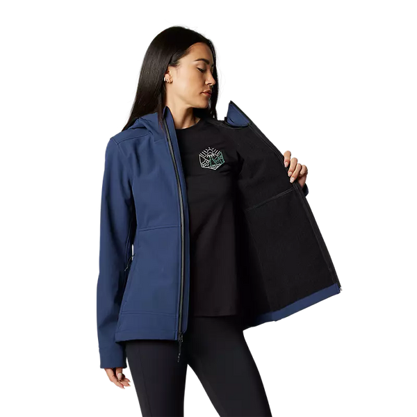 FOX PIT SOFTSHELL JACKET DEEP COBALT
