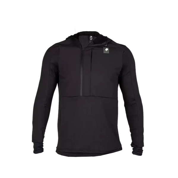 FOX DEFEND THERMAL HOODIE BLACK