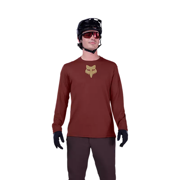 FOX RANGER LS JERSEY FOX HEAD RUST
