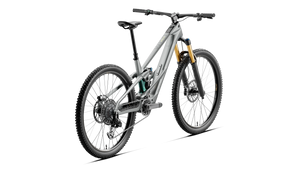 ORBEA WILD LT M-TEAM RS MULLET AVINOX 800WH SMOOTH SILVER (MATT) - ESCAPE GREEN C. VIEW (GLOSS)