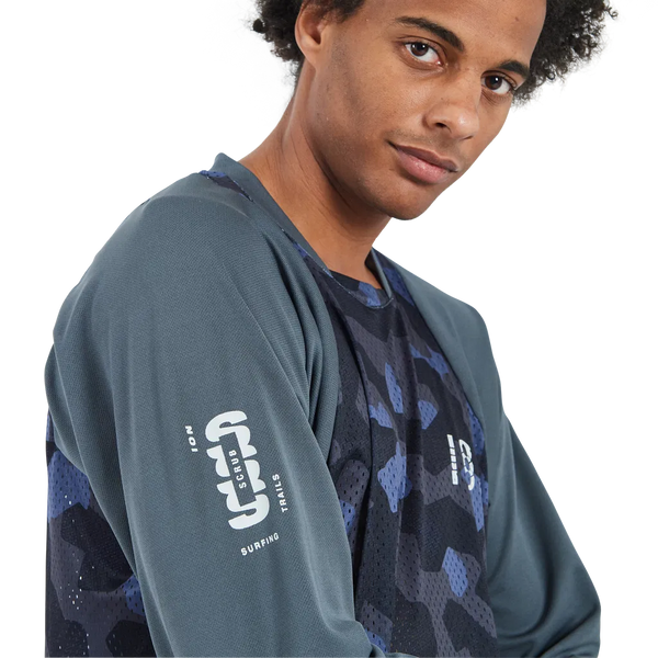 ION TEE LS SCRUB GREY