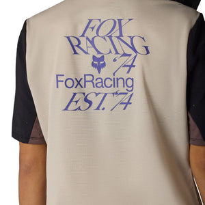 FOX W DEFEND SS JERSEY PARK CHALK