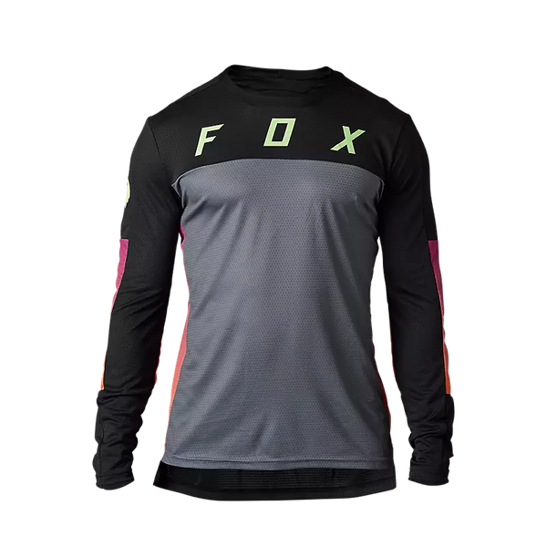 FOX DEFEND LS JERSEY CEKT BLACK