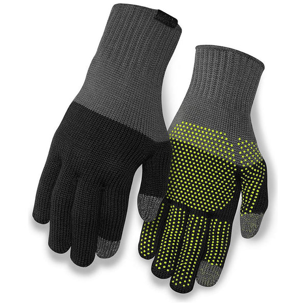GIRO MERINO KNIT WOOL GREY/BLACK