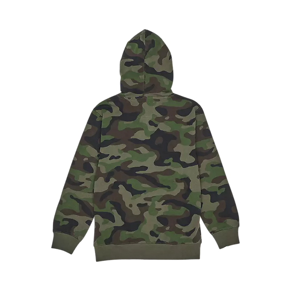 FOX YOUTH CAMO PACK FLEECE ZIP GREEN CAMO