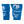 CUBE VERTEX BAGGY PANT X ACTIONTEAM BLUE