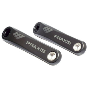 PRAXIS WORKS E-CRANK ISIS CARBON FOR BOSCH/YAMAHA/DJI - BLACK 155CM