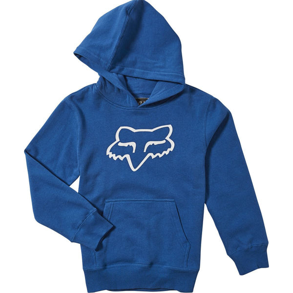 FOX YOUTH LEGACY PULLOVER FLEECE ROYAL BLUE
