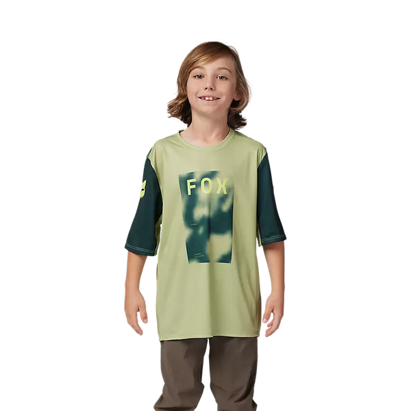 FOX YOUTH RANGER SS JERSEY TAUNT PALE GREEN