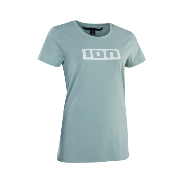 ION BIKE TEE LOGO SS DR WOMEN CLOUD-BLUE