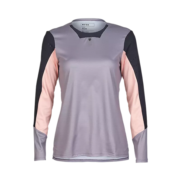 FOX W DEFEND LS JERSEY STONE