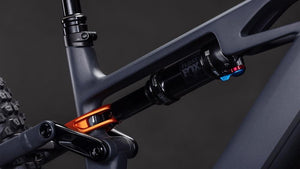 CUBE STEREO HYBRID ONE44 HPC SLX 800 SLABGREY´N´ORANGE