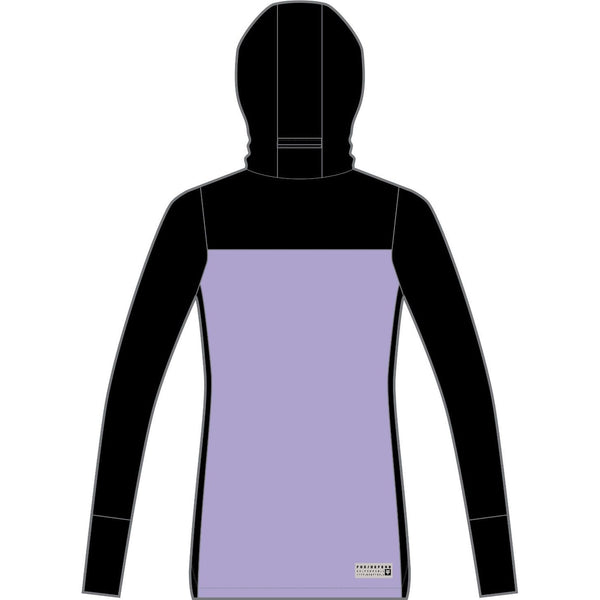 FOX W DEFEND THERMAL HOODIE LILAC