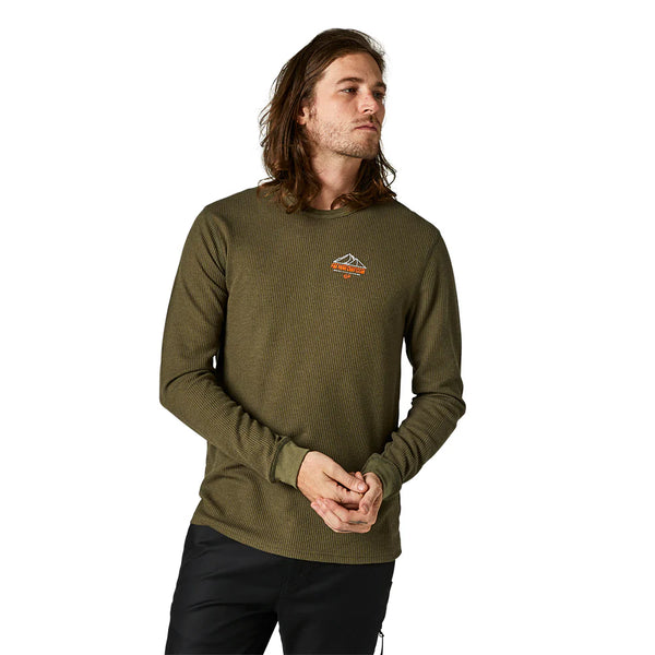 FOX HERO DIRT LS THERMAL FATIGUE GREEN