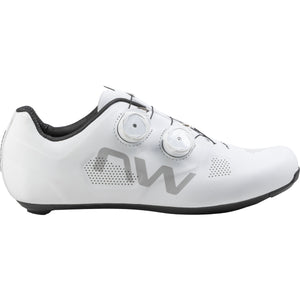 NORTHWAVE SCARPE BICI DA CORSA - REVOLUTION - WHITE/LIGHT GREY 50
