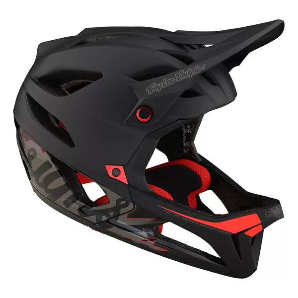 TROY LEE DESIGNS STAGE HELMET SIGNATURE BLACK