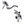 HOPE  FRENO A DISCO ANTERIORE XCR PRO X2 ARGENTO