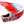 TROY LEE DESIGNS D3 FIBERLITE HELMET SLANT RED