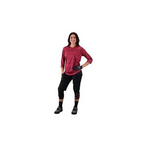 TROY LEE DESIGNS MISCHIEF JERSEY PINSTRIPE ELDERBERRY