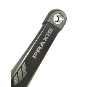 PRAXIS WORKS E-CRANK ISIS CARBON FOR BOSCH/YAMAHA/DJI - BLACK 155CM