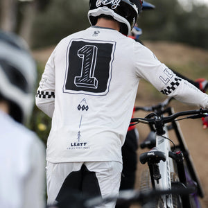 LEATT JERSEY MTB GRAVITY 3.0 LONG SLEEVE CREAM WHITE