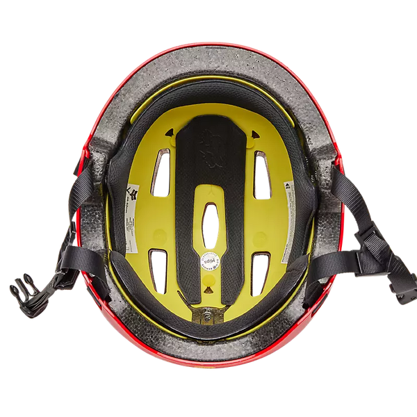 FOX YOUTH FLIGHT HELMET SOLID CE RED