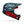 BELL SUPER DH MATT BLUE/CRIMSON
