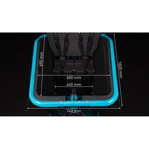 CUBE CARGO DUAL HYBRID 1000 BLUE´N´LIME
