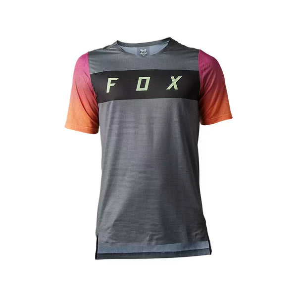 FOX FLEXAIR SS JERSEY ARCADIA - PEWTER