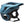 FOX DROPFRAME PRO HELMET SIDESWIPE CE SLATE BLU