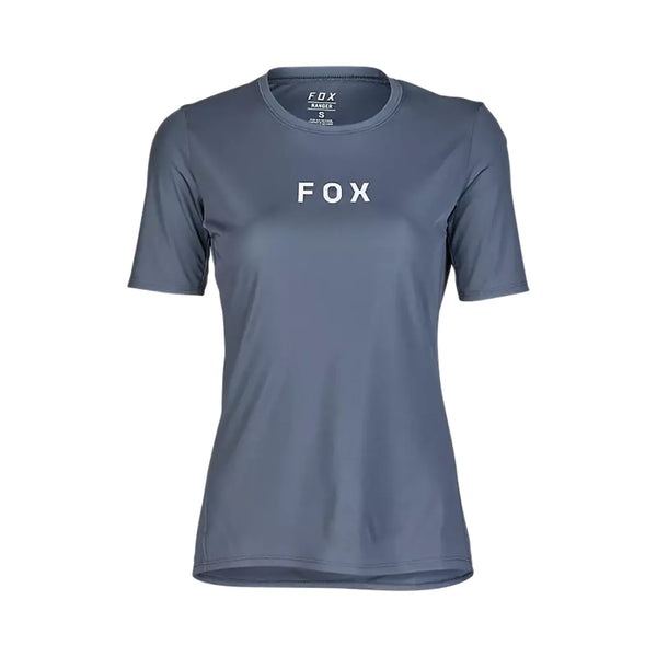 FOX RANGER SS JERSEY WORDMARK GRAPHITE