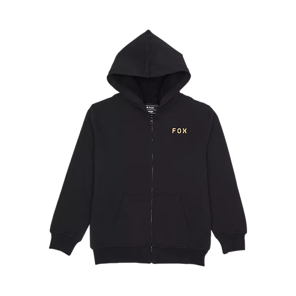 FOX YOUTH MAGNETIC SHERPA FLEECE ZIP BLACK