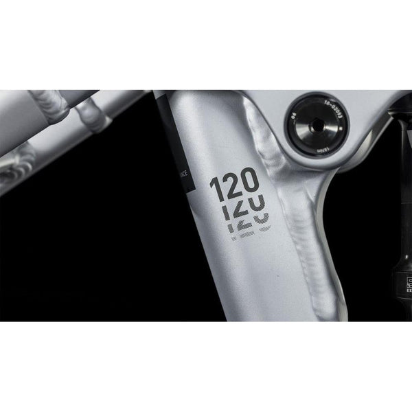 CUBE STEREO HYBRID 120 RACE 750 POLARSILVER´N´BLACK