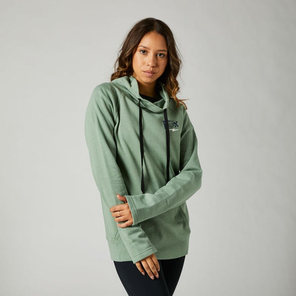 FOX W CLEAN UP PULLOVER FLEECE SAGE