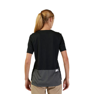 FOX W DEFEND SS JERSEY BLACK