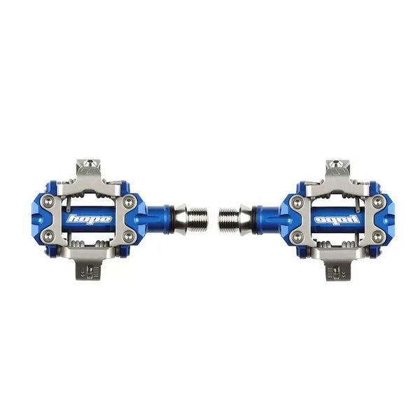 HOPE  COPPIA PEDALI CLIP UNION RC RACE BLU