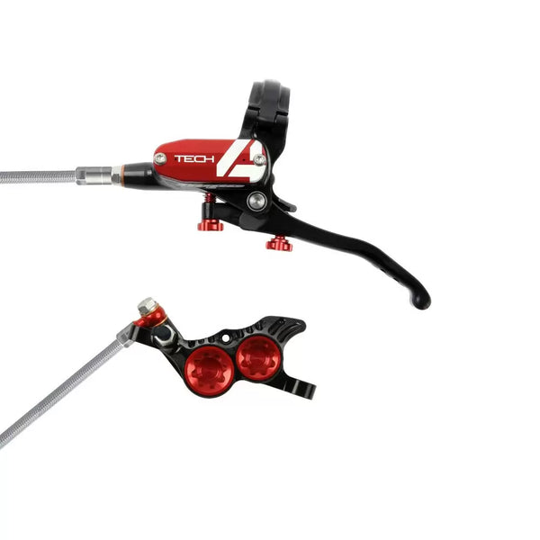 HOPE  FRENO A DISCO ANTERIORE TECH 4 V4 4 PISTONI ROSSO/NERO