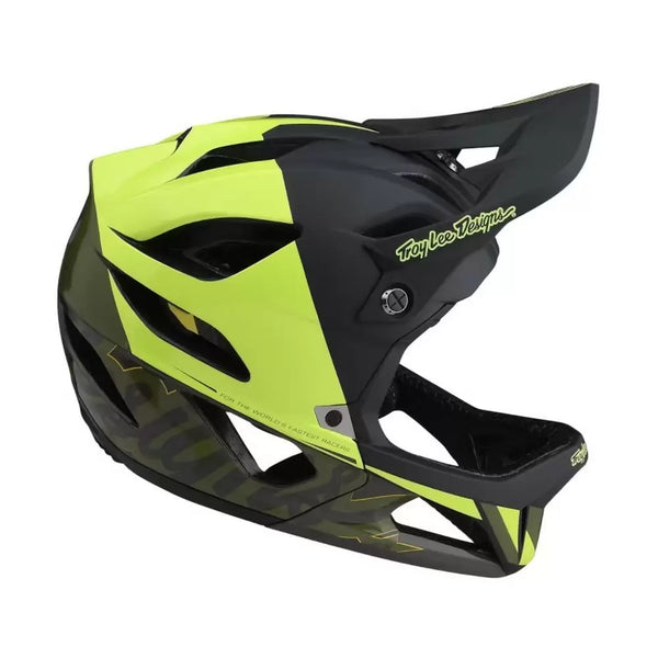 TROY LEE DESIGNS STAGE HELMET NOVA GLO YELLOW