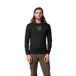 FOX RANGER TRU DRI LS JERSEY - BLACK