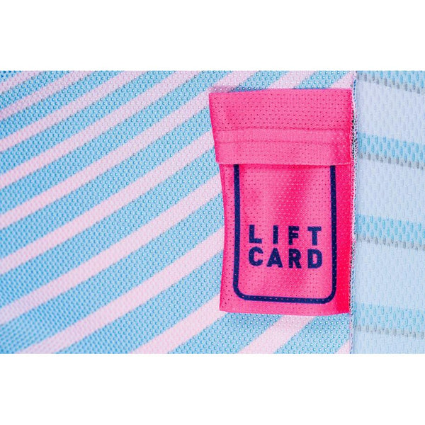 CUBE VERTEX ROUND NECK JERSEY L/S BLUE'N'PINK