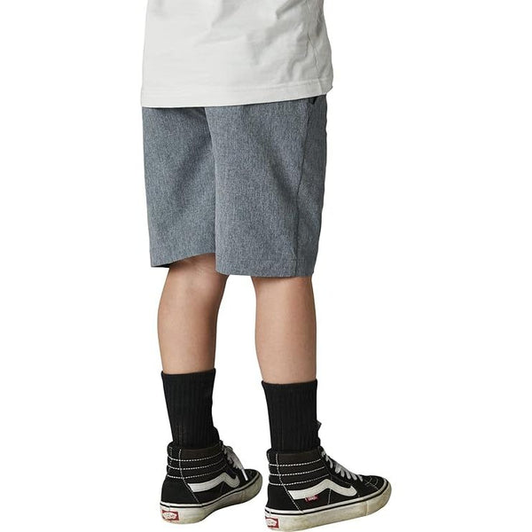 FOX YOUTH ESSEX TECH STRETCH HEATHER GRAPHITE