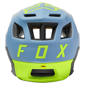 FOX DROPFRAME PRO HELMET, CE - DUSTY BLUE