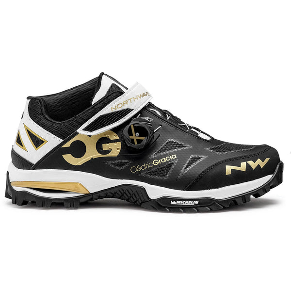 NORTHWAVE ENDURO MID BLACK/OFF WHITE/GOLD