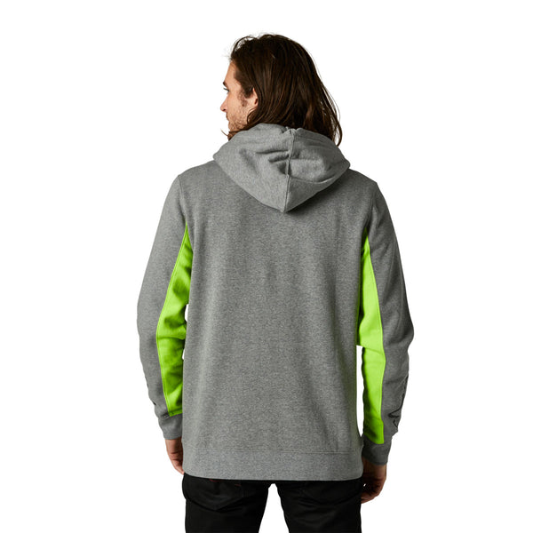 FOX MERZ PULLOVER FLEECE HEATHER GRAPHITE